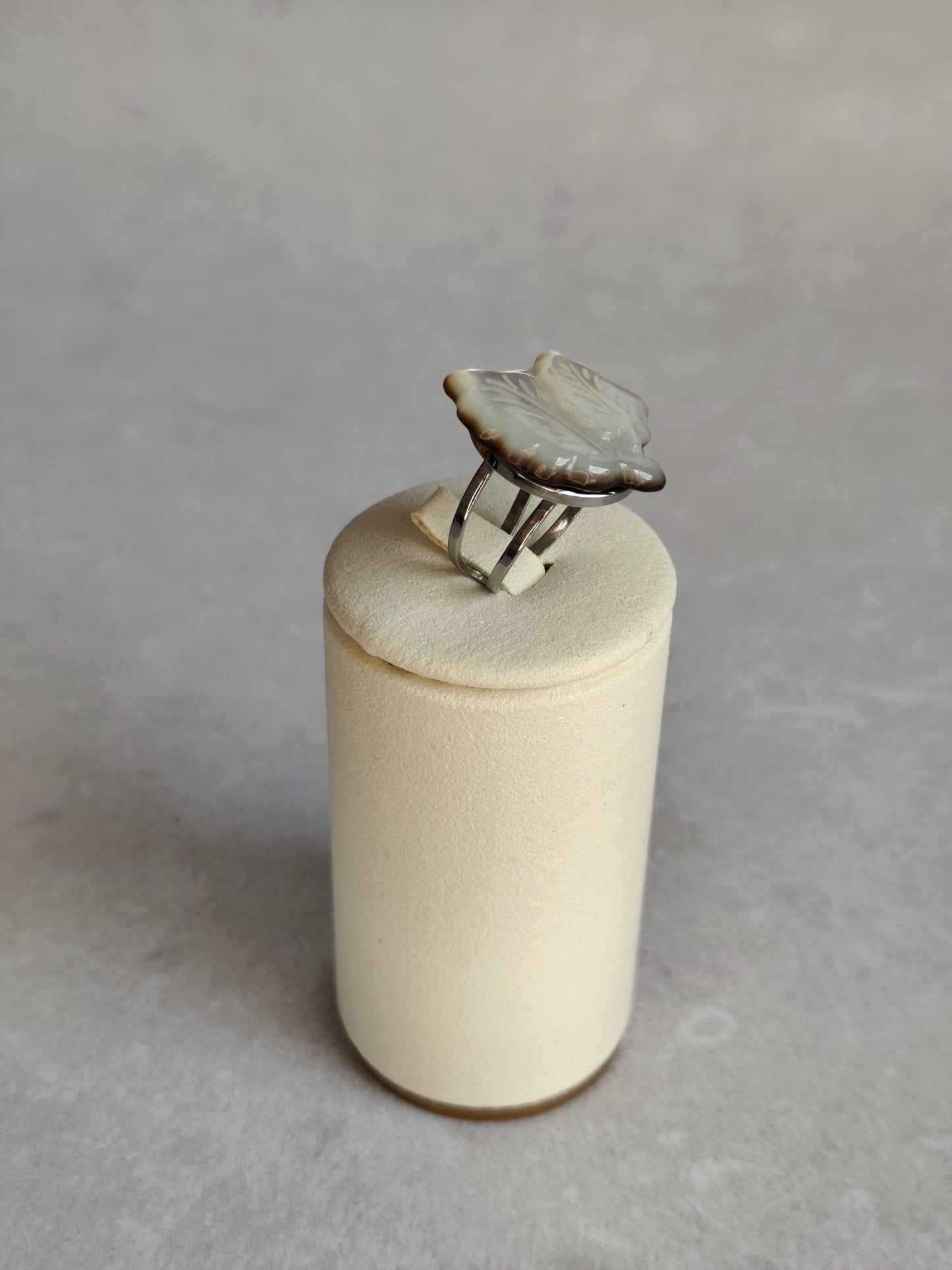 Sève — Bague Feuille
