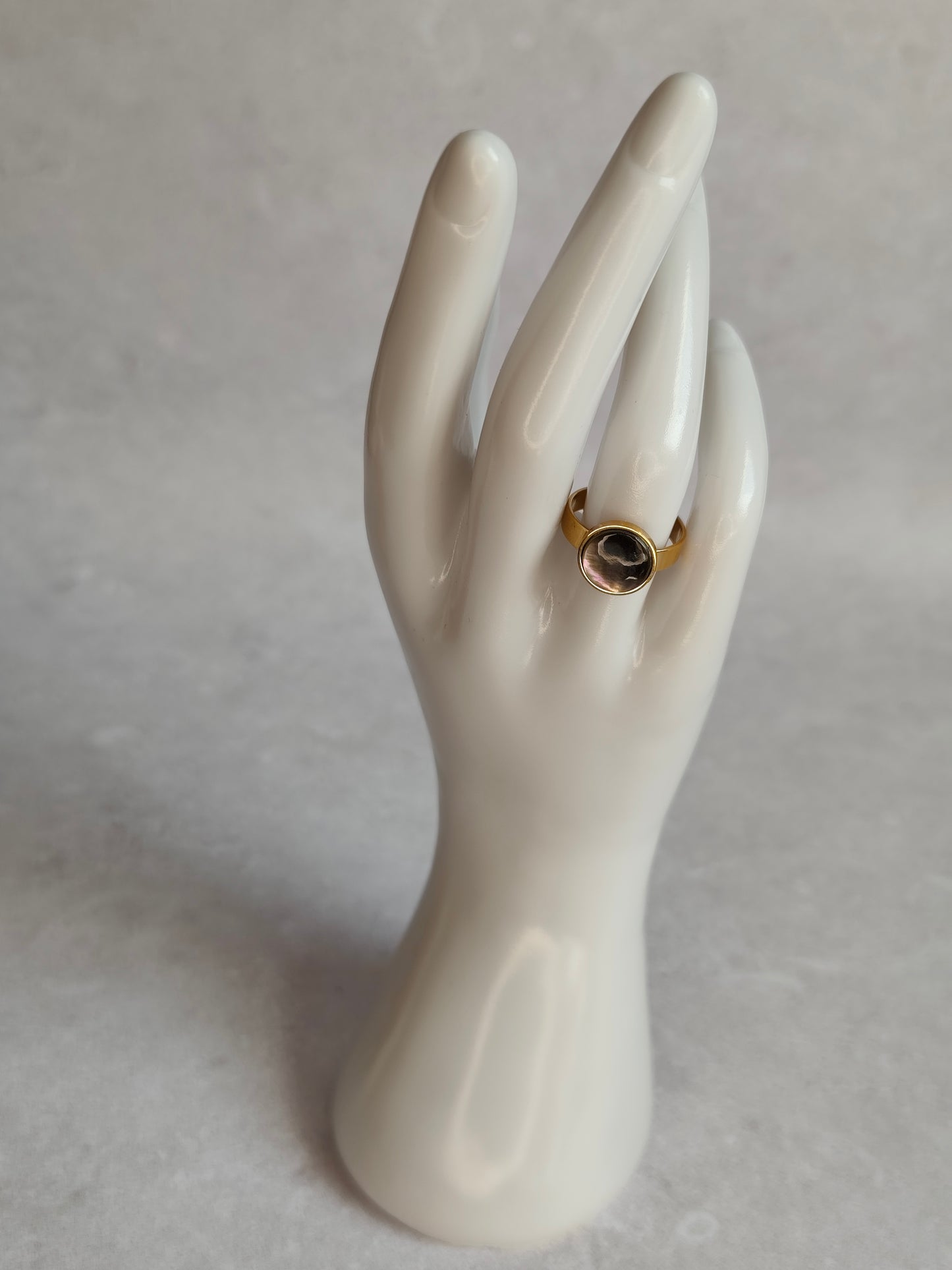 Éclipse — Bague Petite Pastille