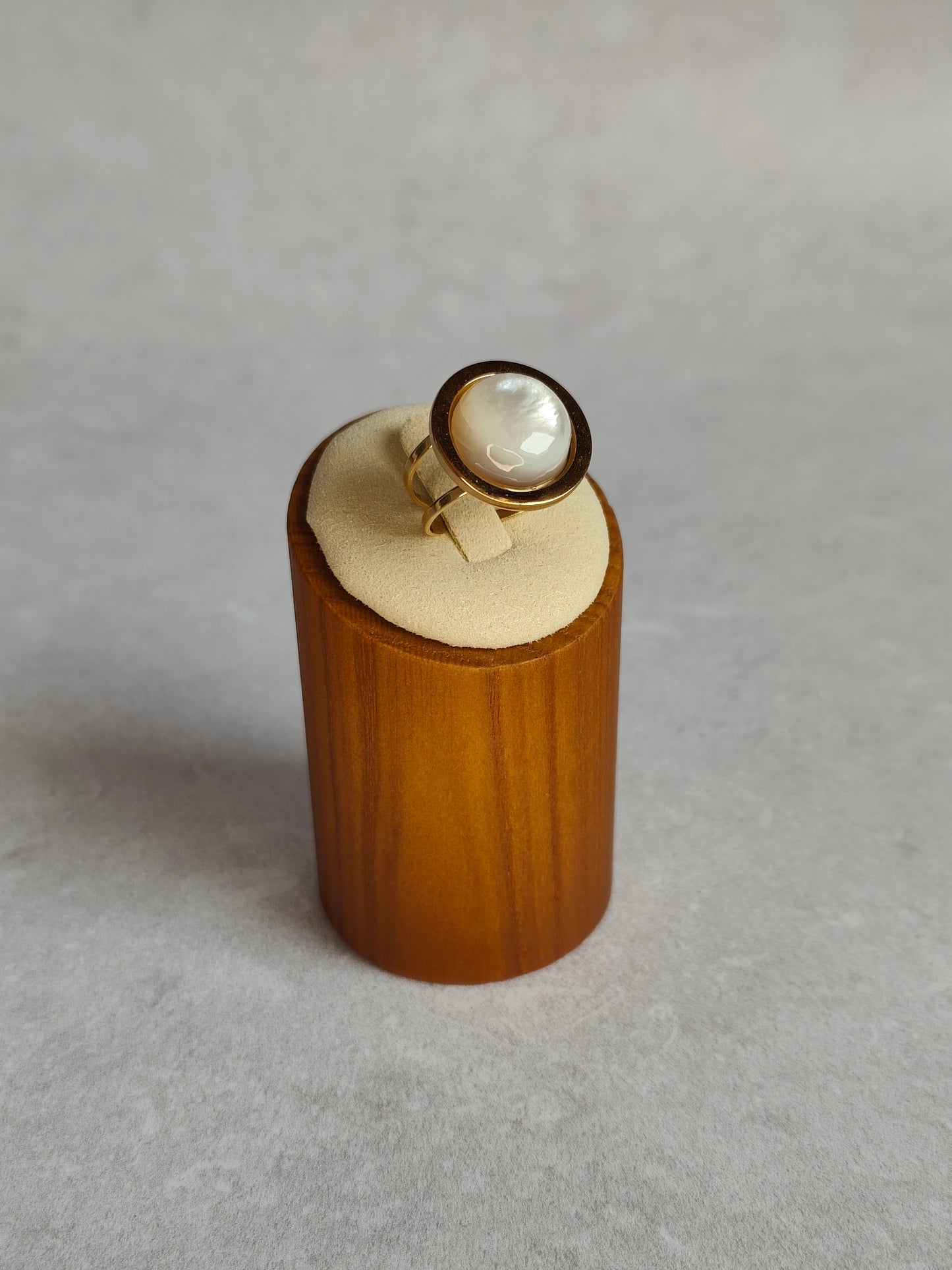 Éclipse — Bague Grande Pastille Bombée