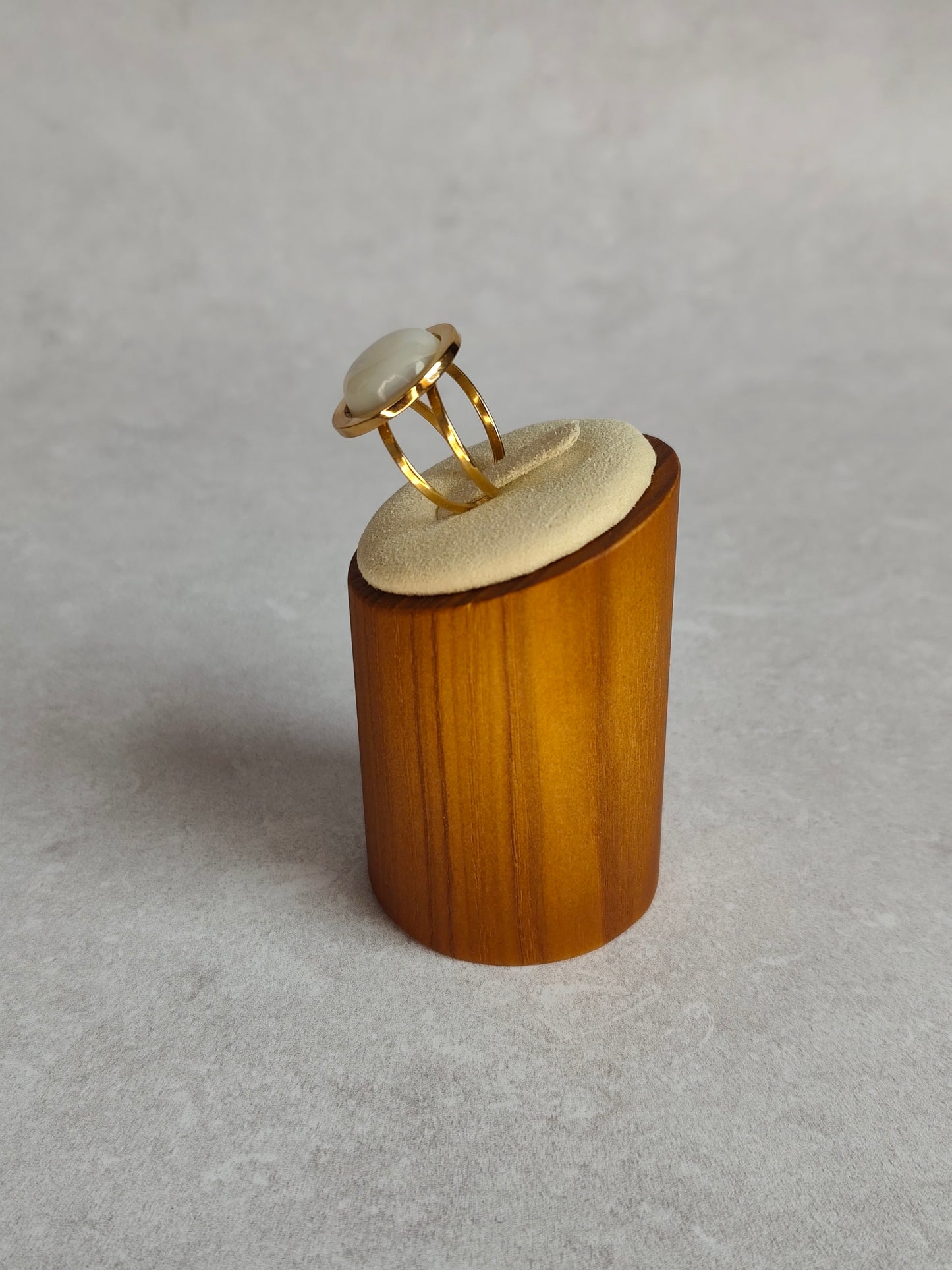 Éclipse — Bague Grande Pastille Bombée