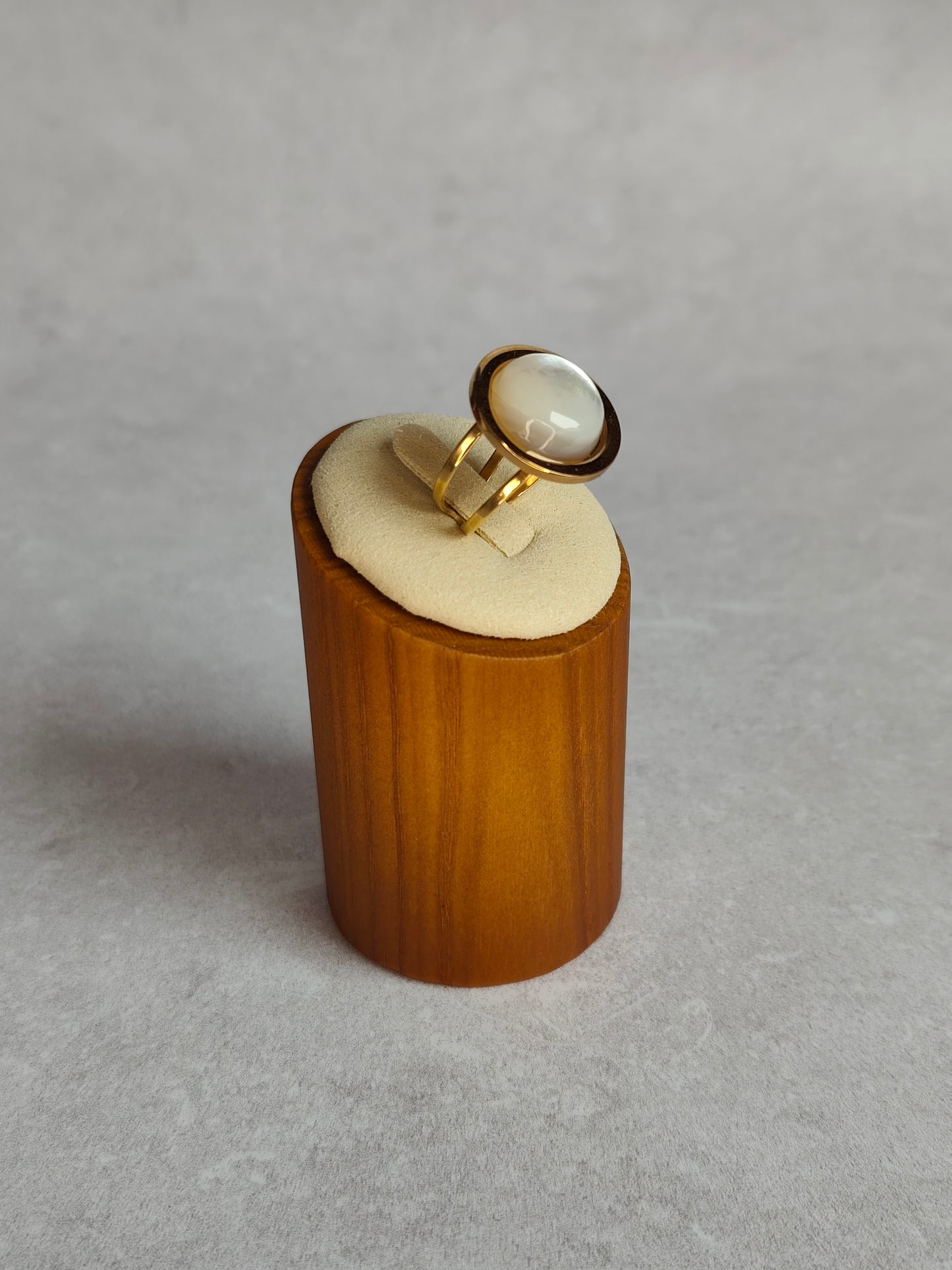 Éclipse — Bague Grande Pastille Bombée