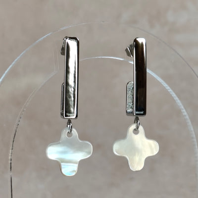 Trinité — Boucles d'oreilles Signe Graphique