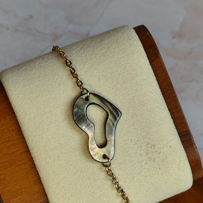 Cœur de Nacre — Bracelet Cœur Délicat