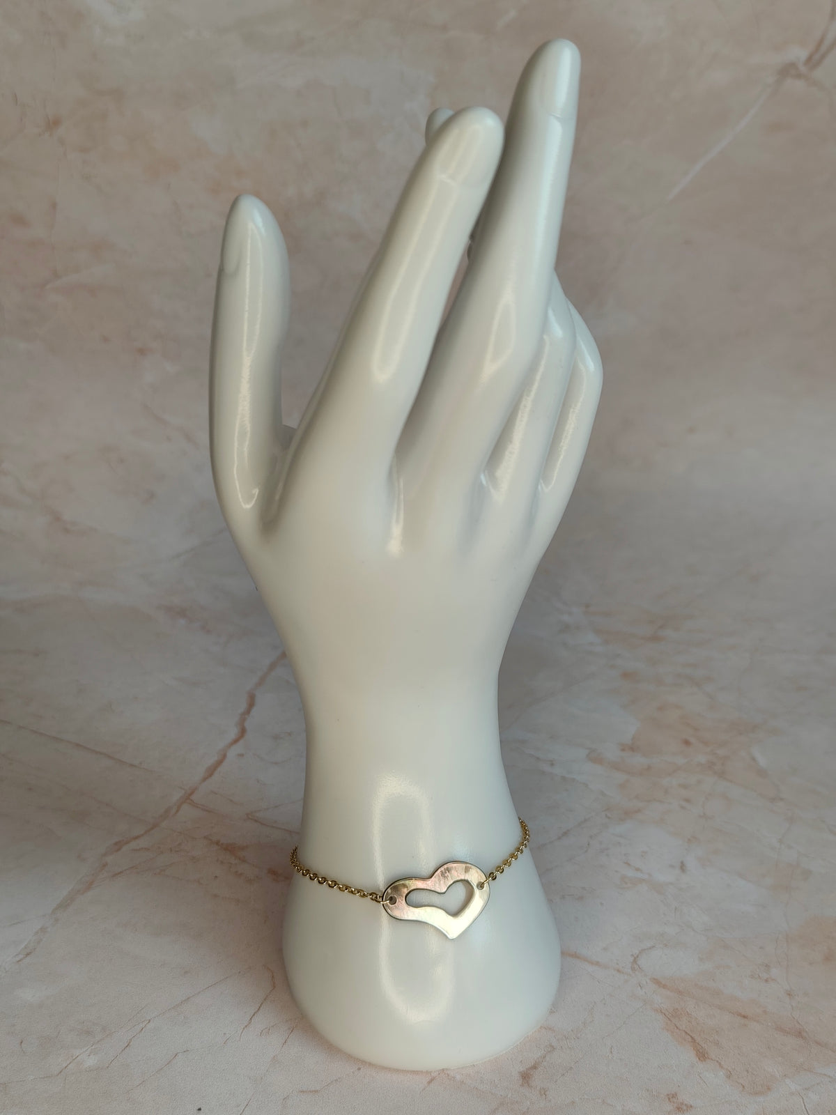 Cœur de Nacre — Bracelet Cœur Délicat