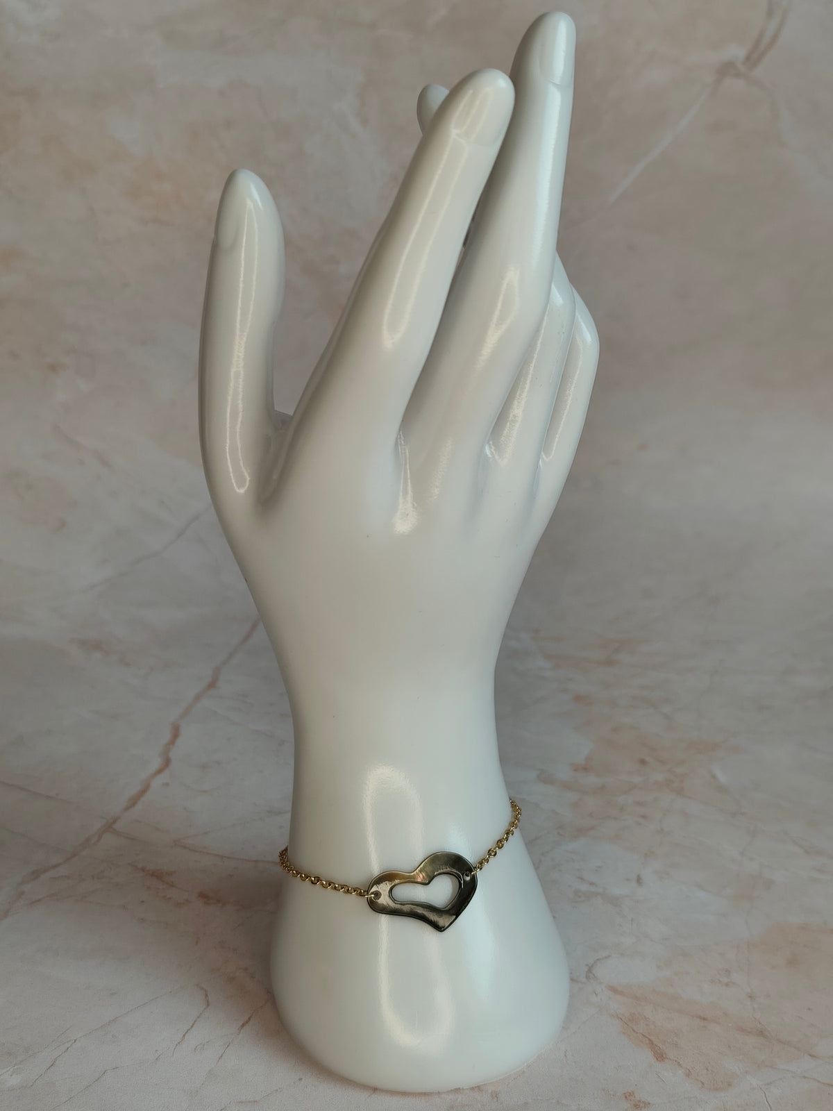 Cœur de Nacre — Bracelet Cœur Délicat