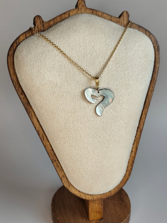 Cœur de Nacre — Collier Cœur Ajouré