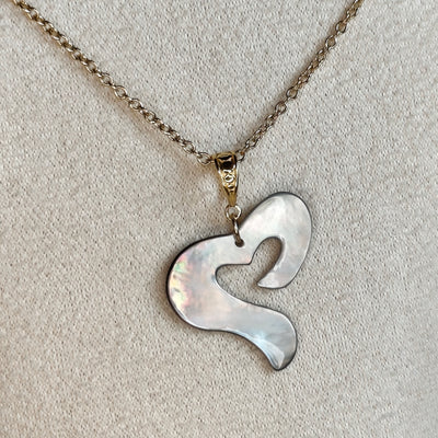 Cœur de Nacre — Collier Cœur Ajouré
