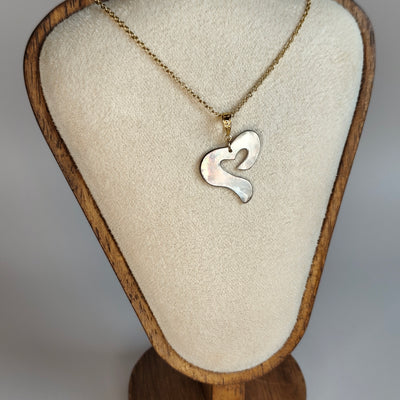 Cœur de Nacre — Collier Cœur Ajouré