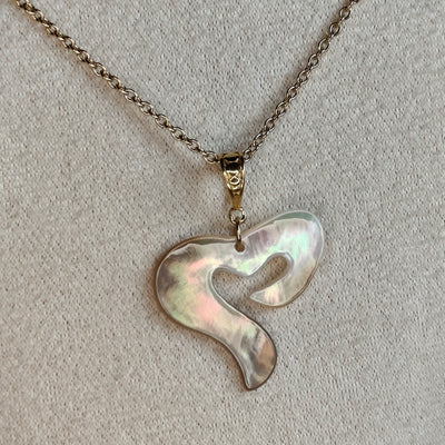 Cœur de Nacre — Collier Cœur Ajouré