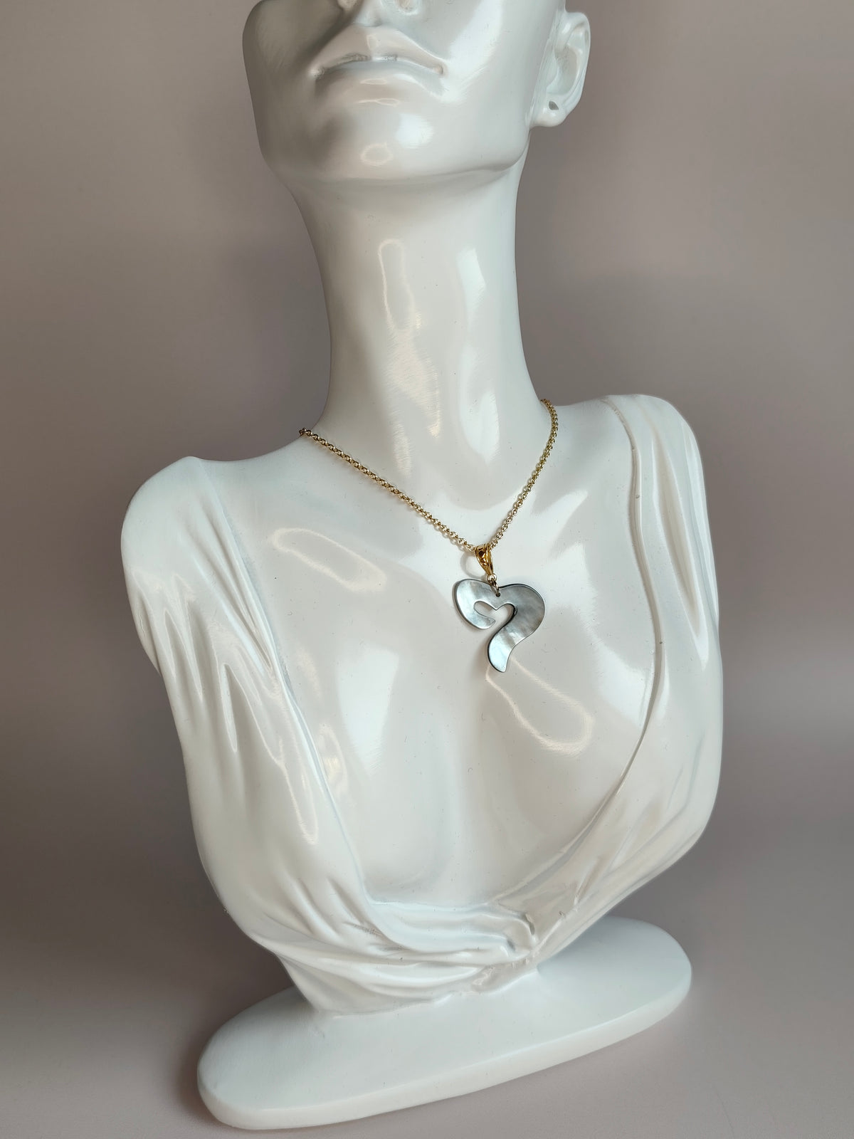 Cœur de Nacre — Collier Cœur Ajouré