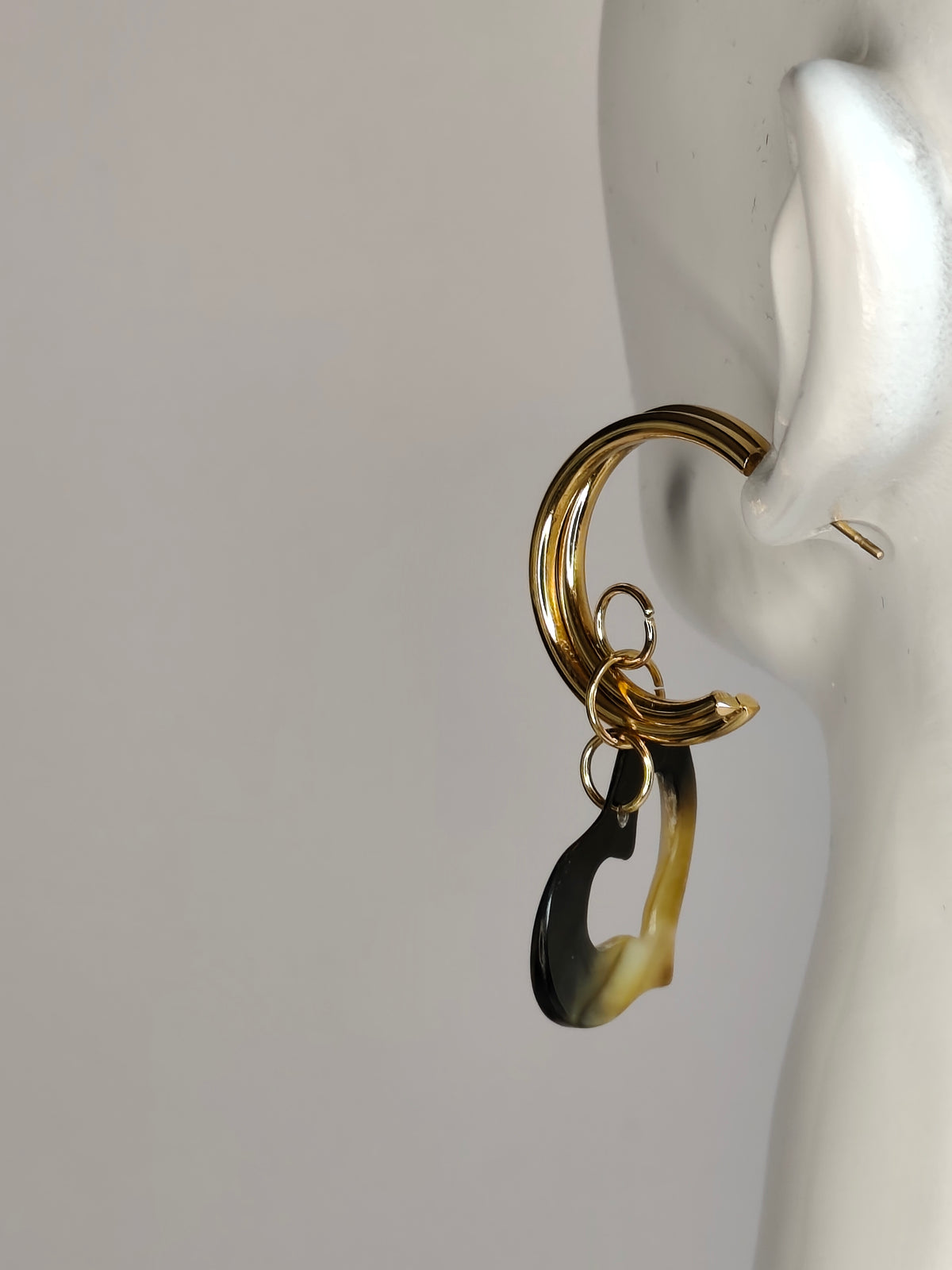 Cœur de Nacre — Boucles d'Oreilles Cœurs