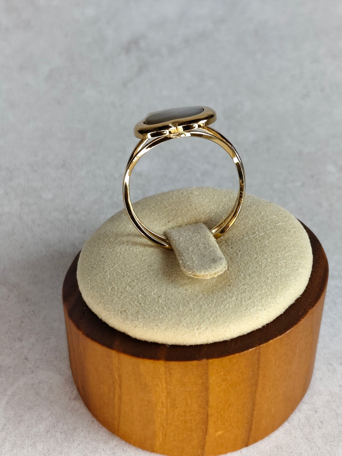 Cœur de Nacre — Bague Cœur Lumineux