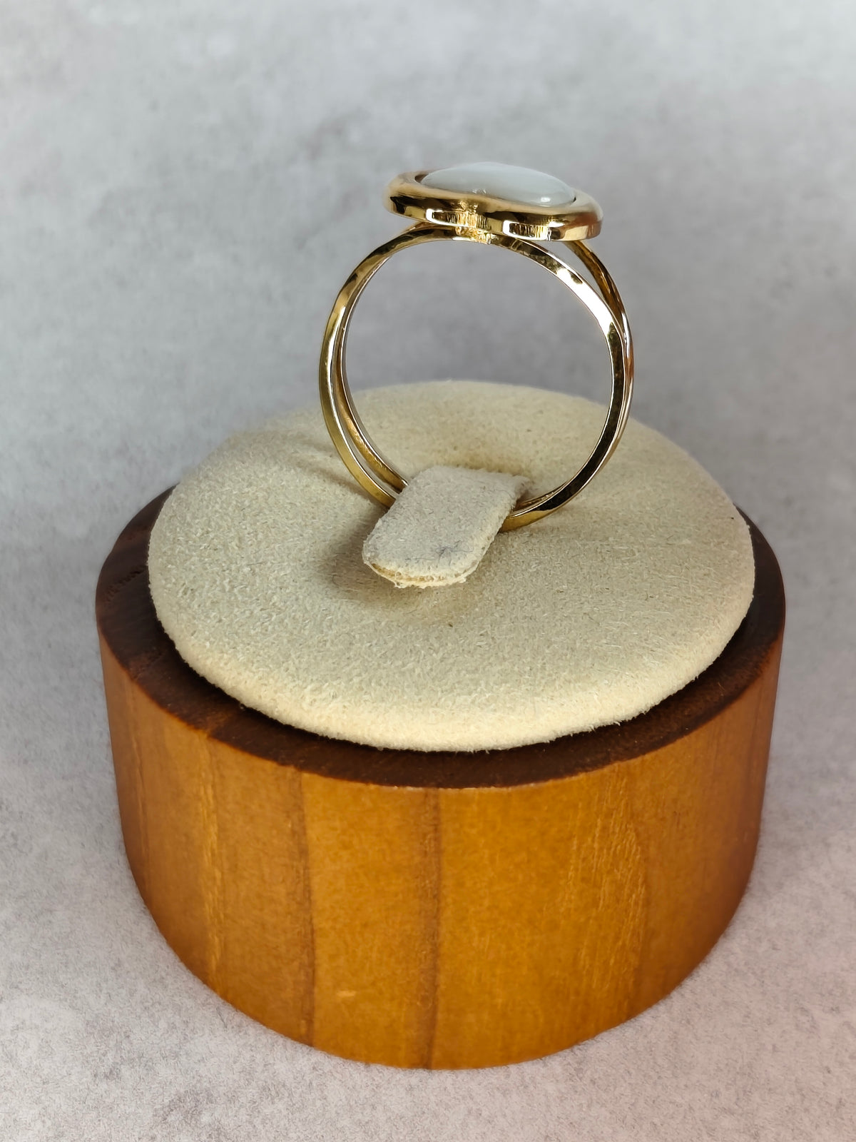 Cœur de Nacre — Bague Cœur Lumineux