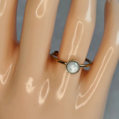 Éclipse — Bague Mini Pastille